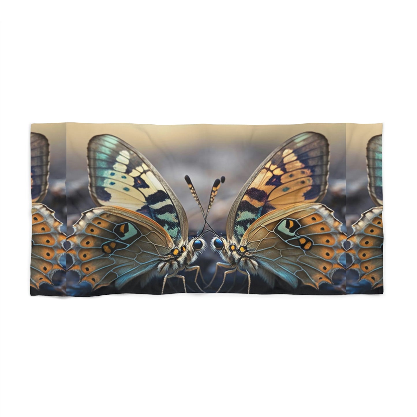 Beach Towel Butterfly Kiss 1