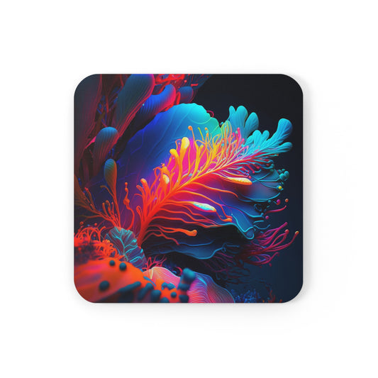 Cork Back Coaster Macro Sea Life 3