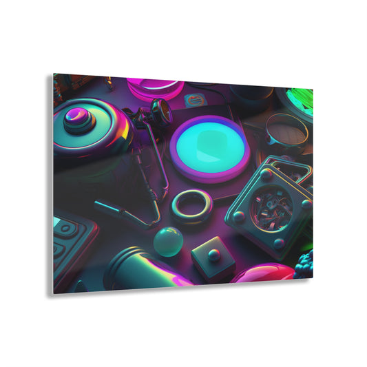 Acrylic Prints Neon Glow 4