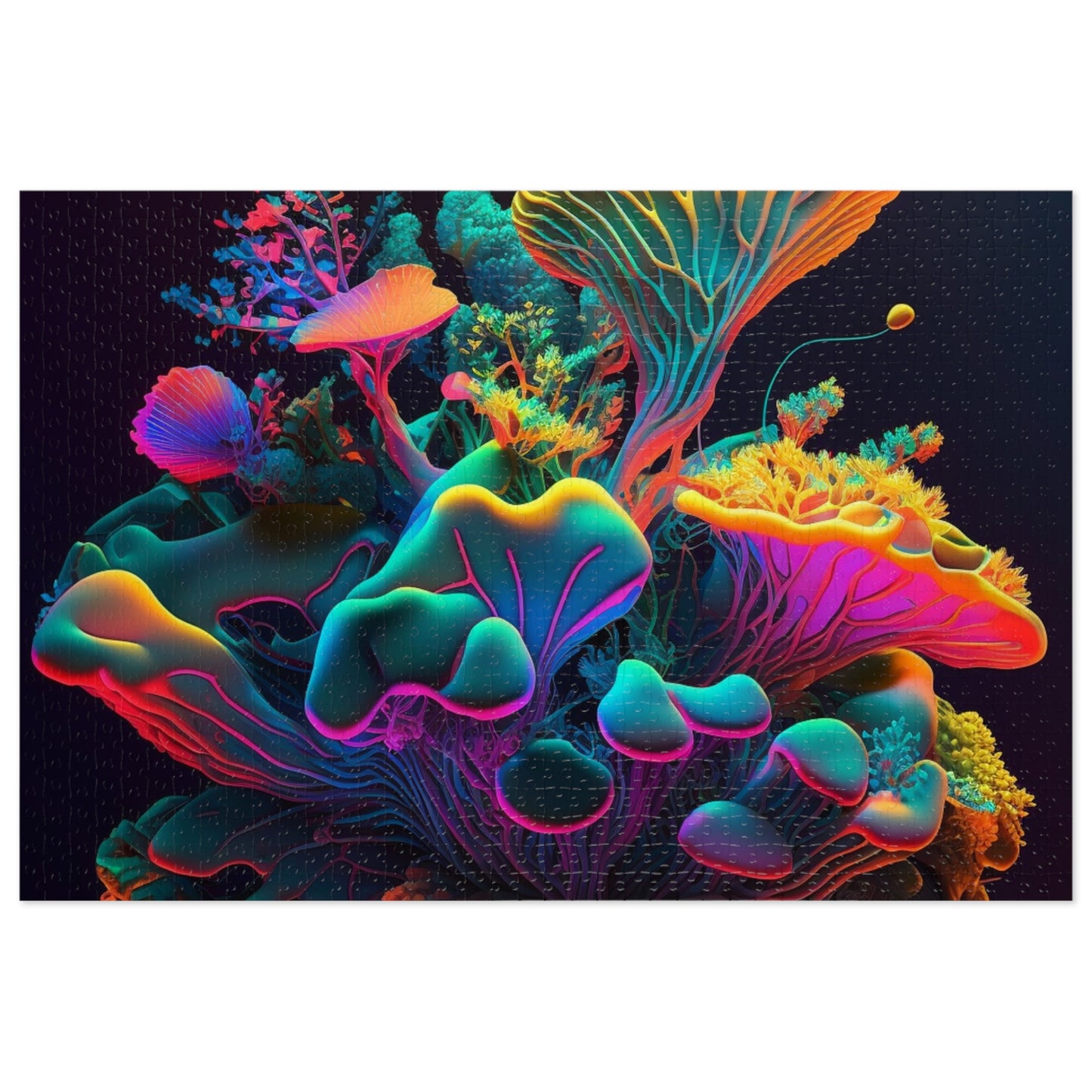 Jigsaw Puzzle (30, 110, 252, 500,1000-Piece) Macro Coral Reef 1