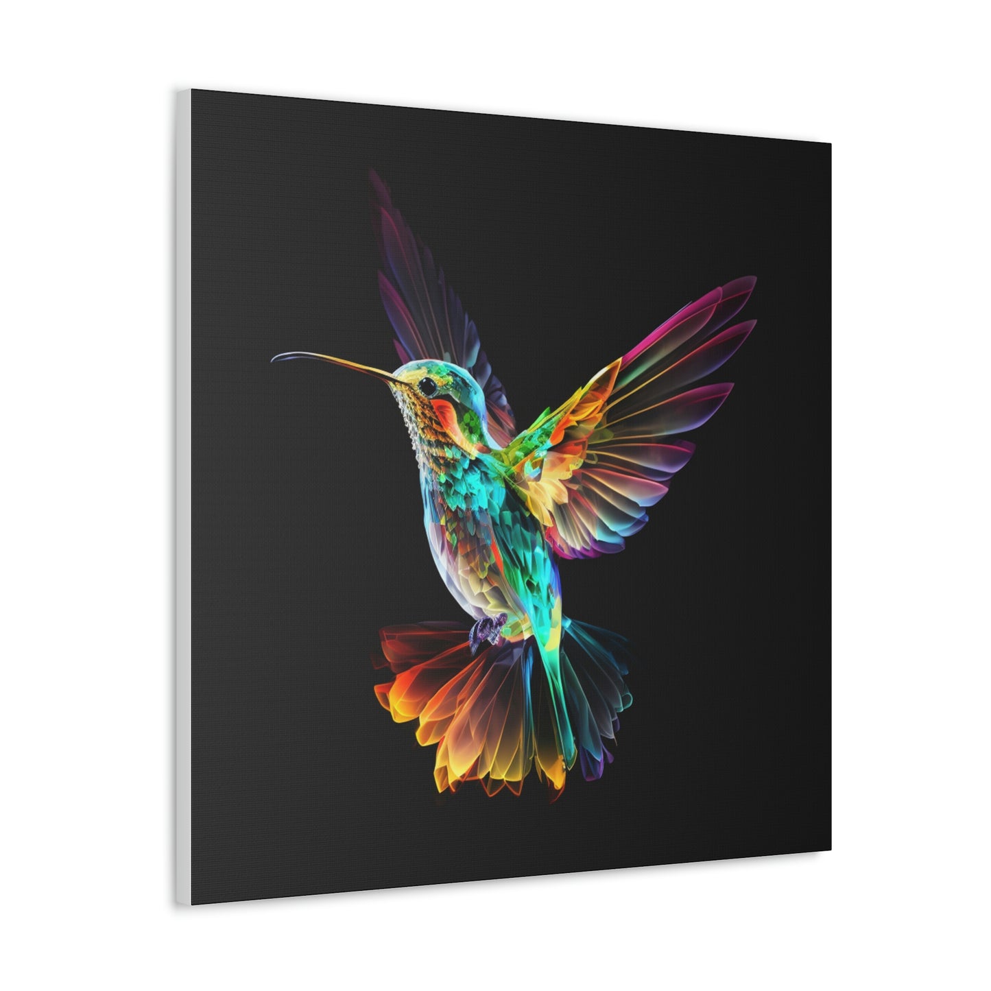 Hummingbird florescent glow