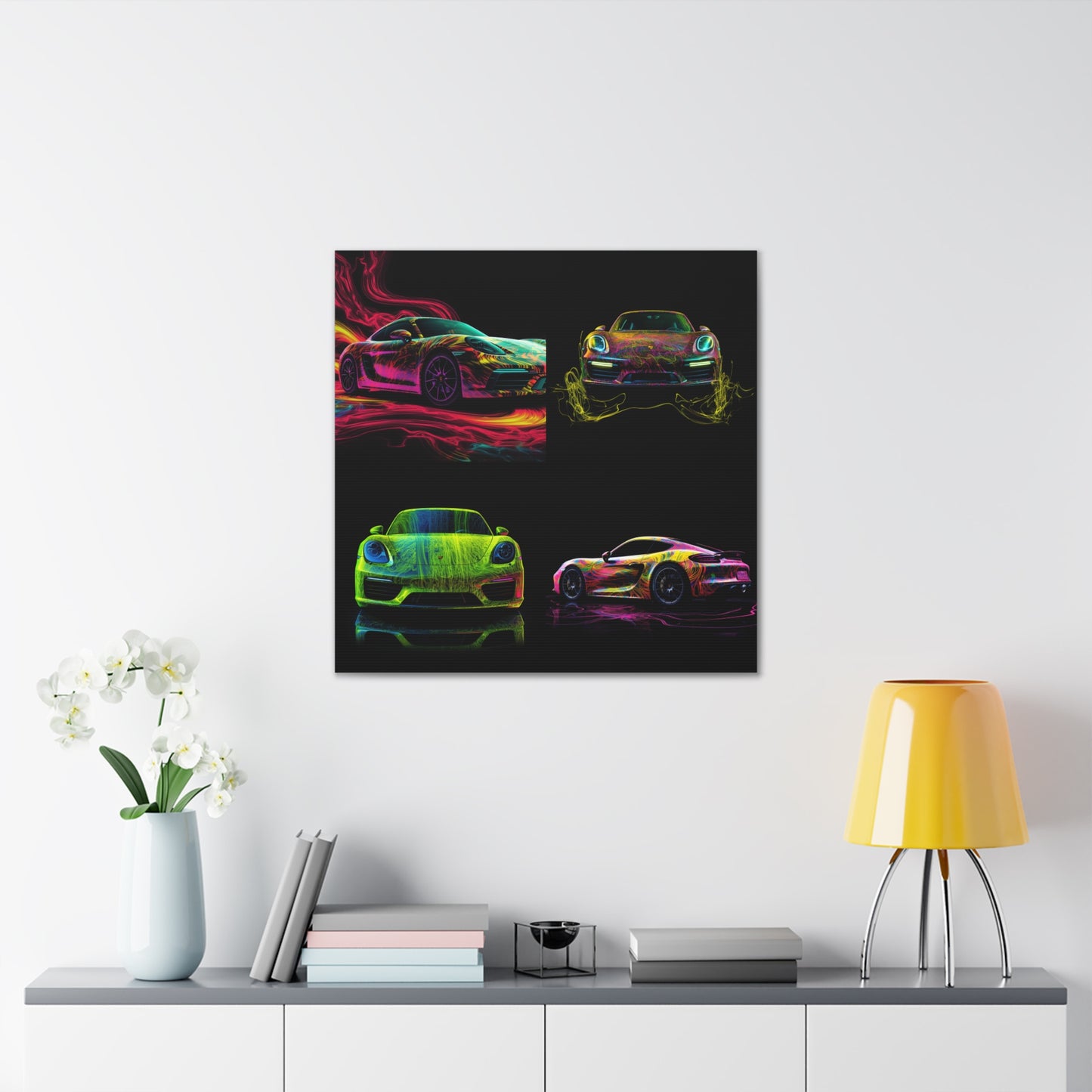 Canvas Gallery Wraps Porsche Flair 4 pack