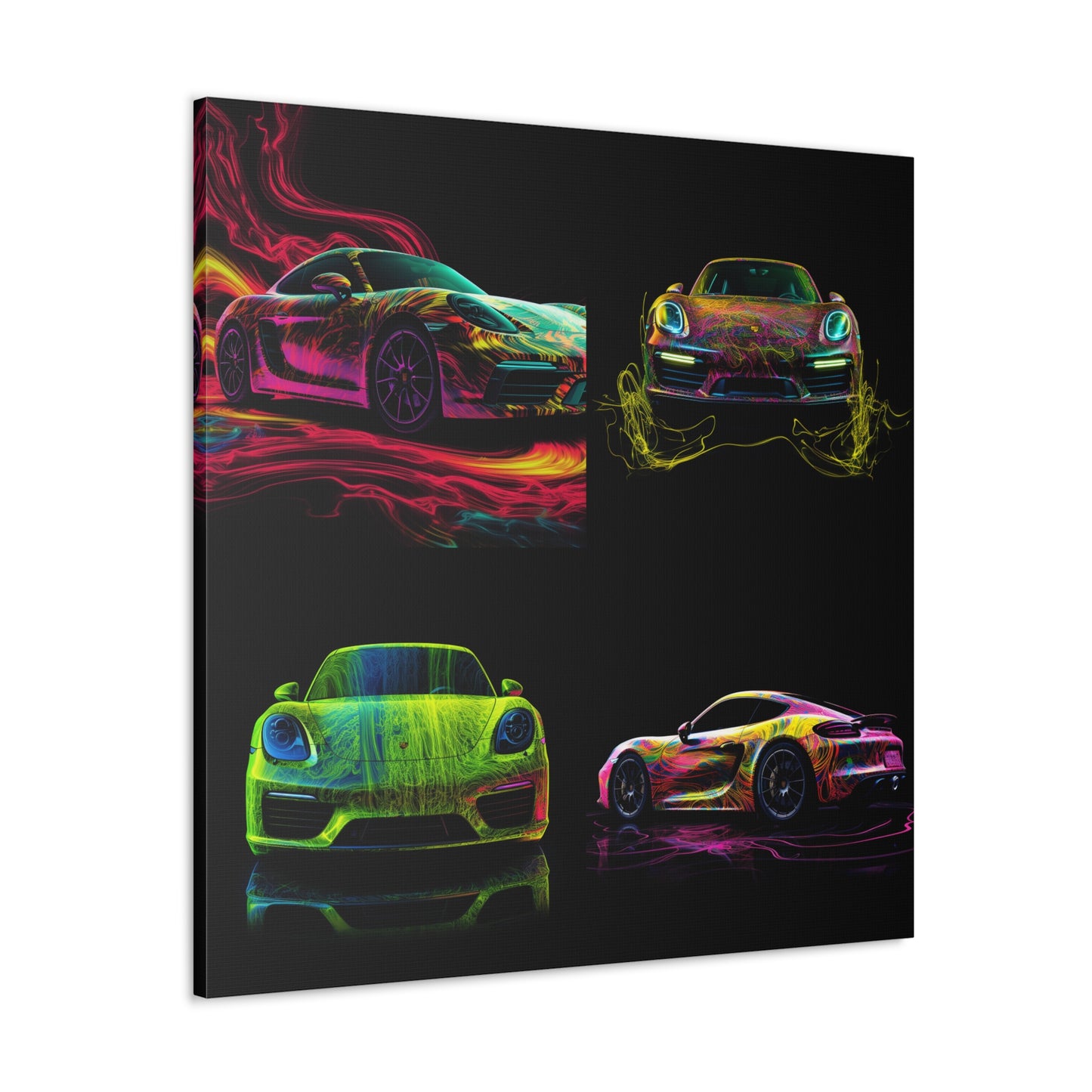 Canvas Gallery Wraps Porsche Flair 4 pack