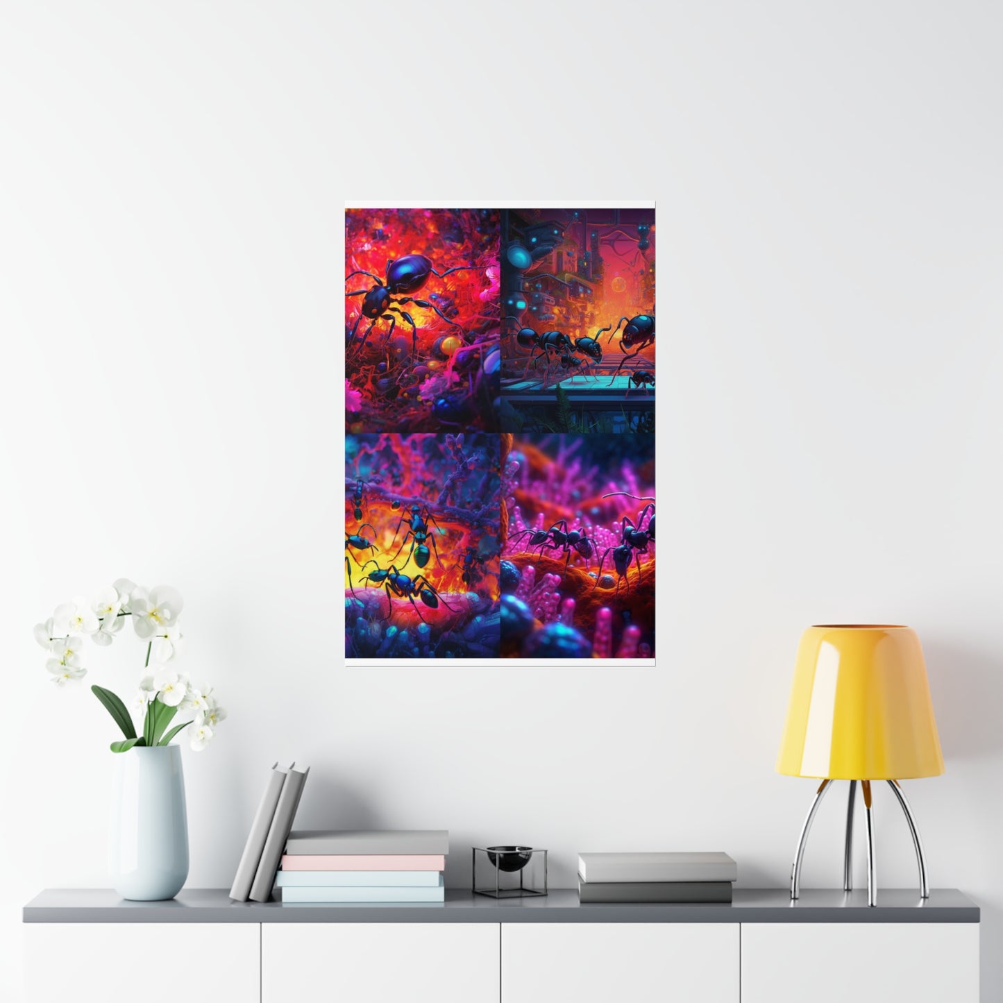 Premium Matte Vertical Posters Ants Home 5