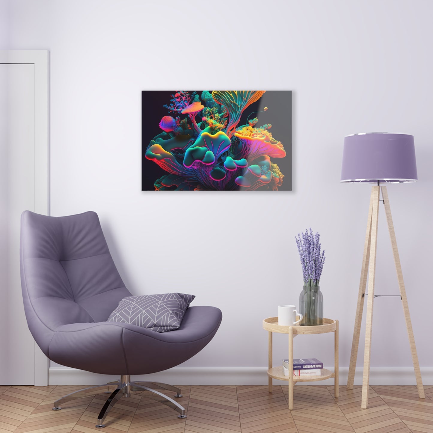 Acrylic Prints Macro Coral Reef 1