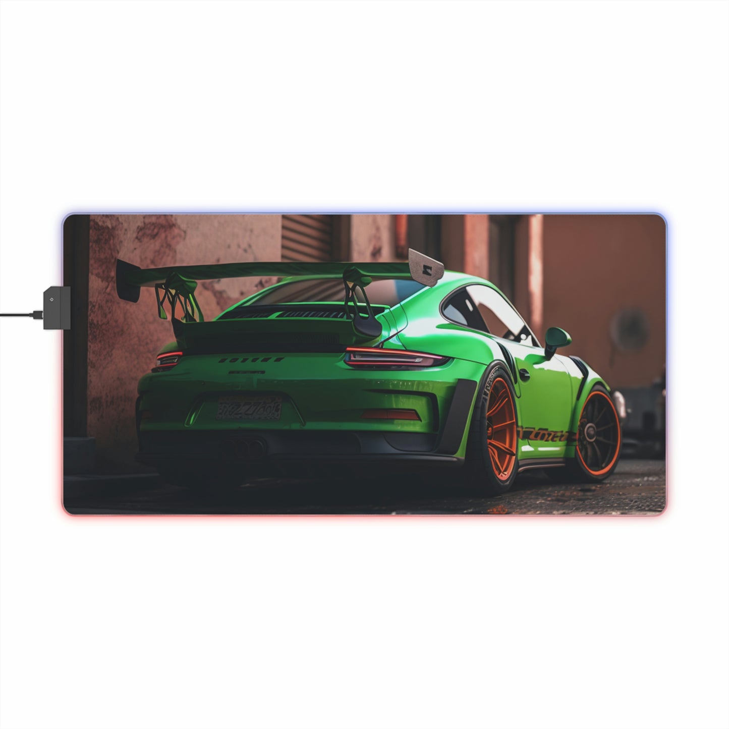 LED Gaming Mouse Pad Porsche 911 GT3 1