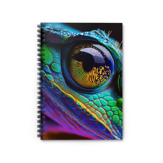 Spiral Notebook - Ruled Line Macro Eye Photo 4